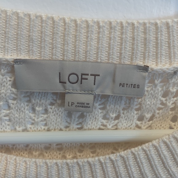 Loft Textured Stitch Sweater - Picture 2 of 5